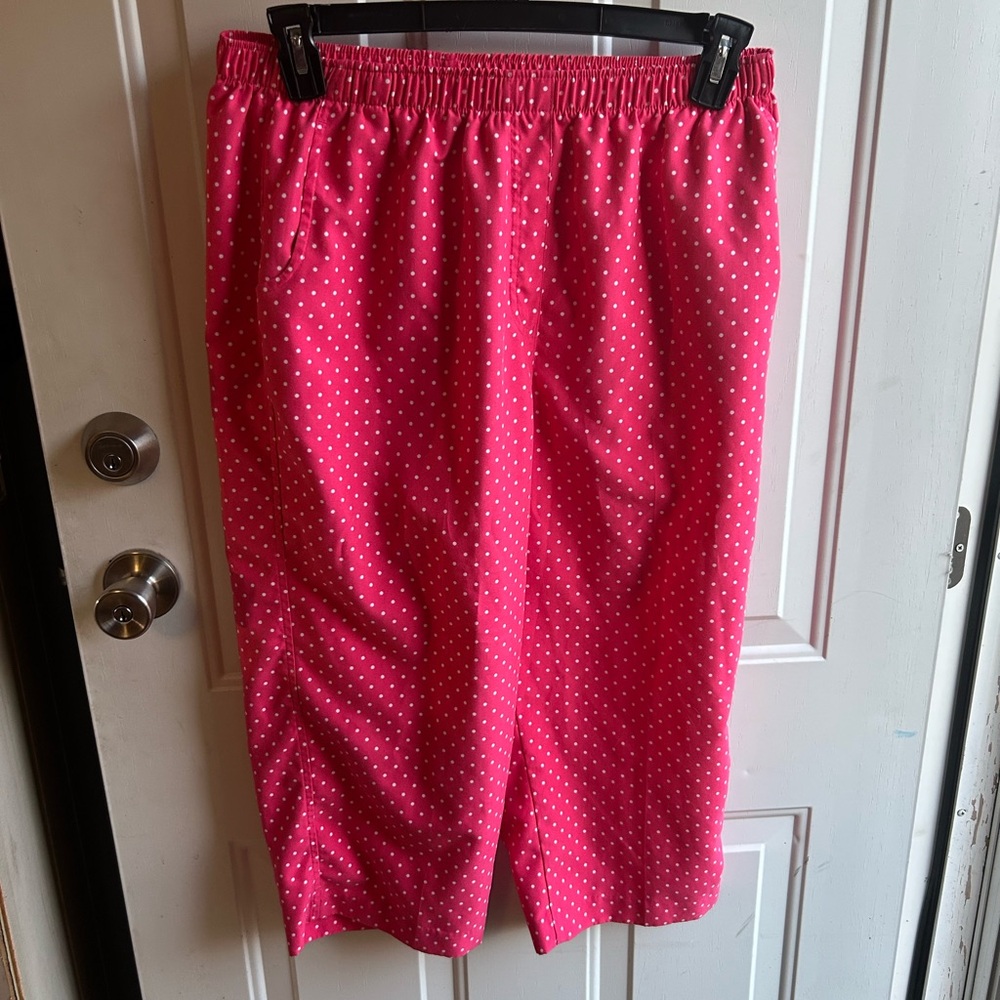 Kim Rogers Capri Pink & White Polka Dot 14